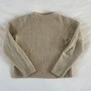 Arket Ribbed Cashmere Sweater